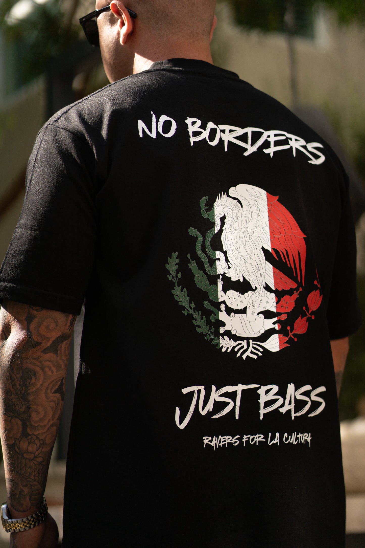 “No Borders Just Bass” Tee – Mexico Edition