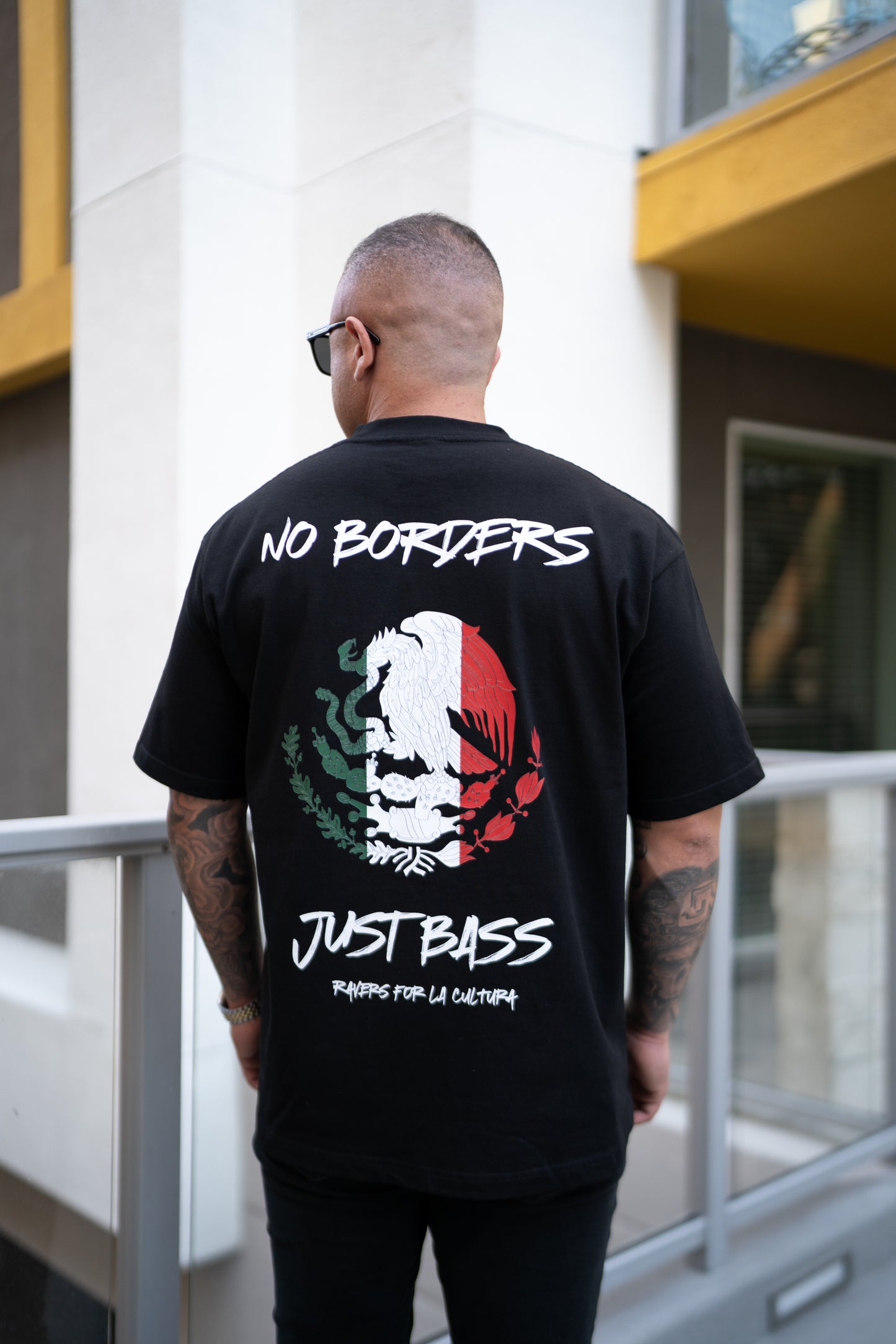 “No Borders Just Bass” Tee – Mexico Edition